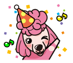 iinu - Poodle sticker #2701212