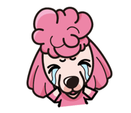 iinu - Poodle sticker #2701220