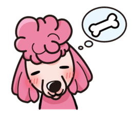 iinu - Poodle sticker #2701221