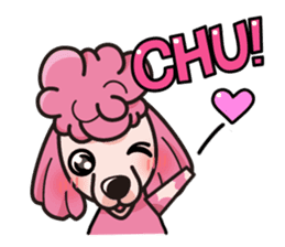 iinu - Poodle sticker #2701222
