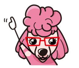 iinu - Poodle sticker #2701224