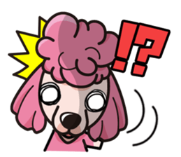 iinu - Poodle sticker #2701227