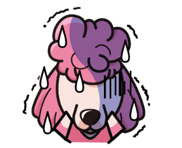 iinu - Poodle sticker #2701229