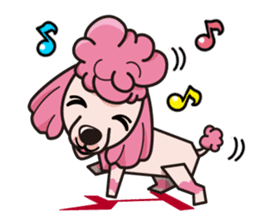 iinu - Poodle sticker #2701231