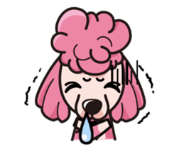 iinu - Poodle sticker #2701236