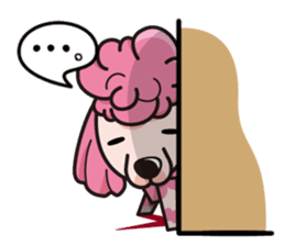iinu - Poodle sticker #2701241