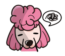 iinu - Poodle sticker #2701242