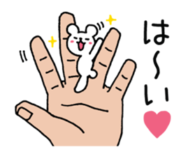 Palmtop bear 3 sticker #2701614
