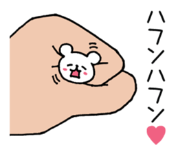 Palmtop bear 3 sticker #2701629