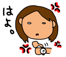 Ordinary Sticker women sticker #2701933