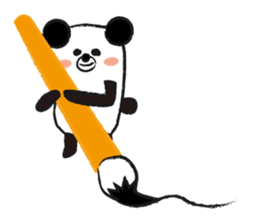 Cute panda stickers sticker #2702104