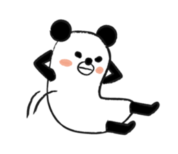 Cute panda stickers sticker #2702105
