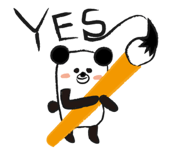 Cute panda stickers sticker #2702111