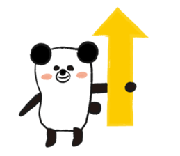 Cute panda stickers sticker #2702114