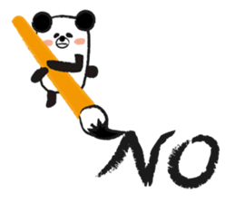 Cute panda stickers sticker #2702118