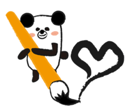 Cute panda stickers sticker #2702119