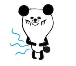 Cute panda stickers sticker #2702128