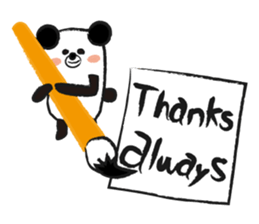 Cute panda stickers sticker #2702130
