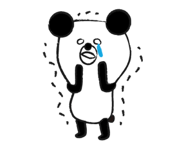 Cute panda stickers sticker #2702136