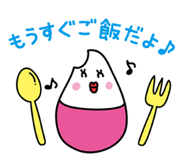 Food meeting of Komeda family sticker #2702552