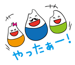 Food meeting of Komeda family sticker #2702569