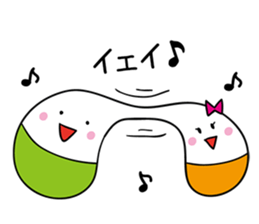 Food meeting of Komeda family sticker #2702574