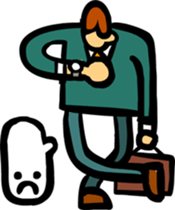 salaryman stamp sticker #2702619