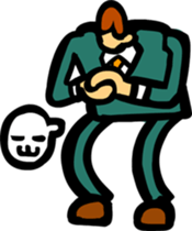 salaryman stamp sticker #2702623