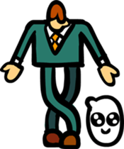 salaryman stamp sticker #2702625