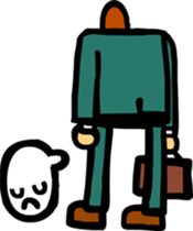 salaryman stamp sticker #2702628