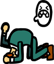 salaryman stamp sticker #2702631