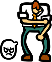 salaryman stamp sticker #2702634