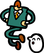 salaryman stamp sticker #2702641