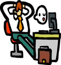 salaryman stamp sticker #2702656