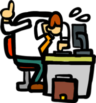 salaryman stamp sticker #2702657