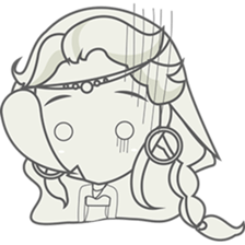 Cute arabian princess sticker pack sticker #2702877