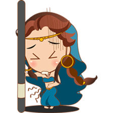 Cute arabian princess sticker pack sticker #2702891