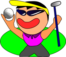 Mr.Golf Taro sticker #2703090
