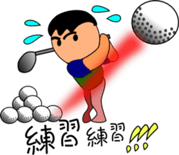Mr.Golf Taro sticker #2703093