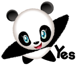 my name is Fukufuku of a Panda sticker #2703099