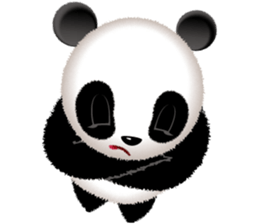 my name is Fukufuku of a Panda sticker #2703100