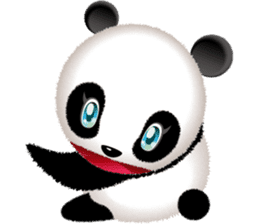 my name is Fukufuku of a Panda sticker #2703111