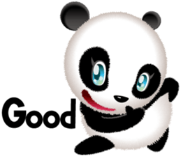 my name is Fukufuku of a Panda sticker #2703112