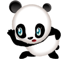 my name is Fukufuku of a Panda sticker #2703119