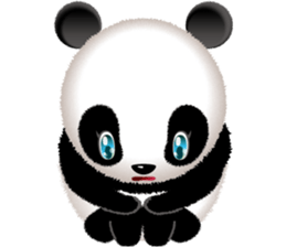 my name is Fukufuku of a Panda sticker #2703130