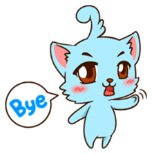 Catlikelove & The Monster sticker #2703624