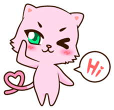 Catlikelove & The Monster sticker #2703625