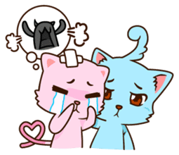 Catlikelove & The Monster sticker #2703628