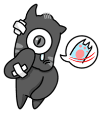 Catlikelove & The Monster sticker #2703631