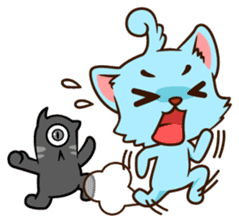 Catlikelove & The Monster sticker #2703632